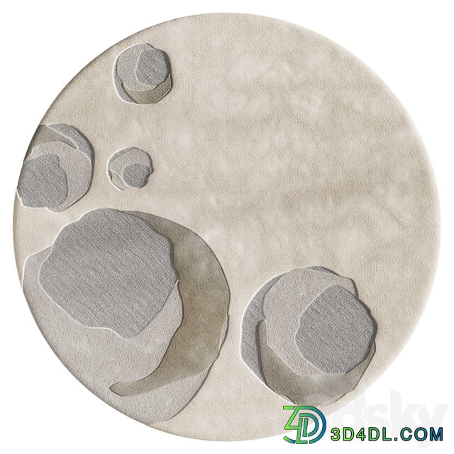 Guilin Round Rug TMJ Design