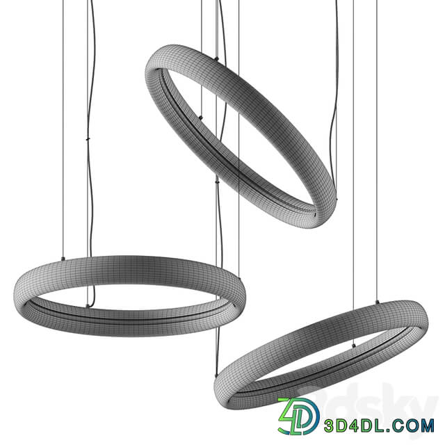 Ozzio Italia Ring Pendant Lamp