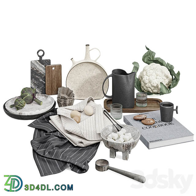 Decorative set for the kitchen