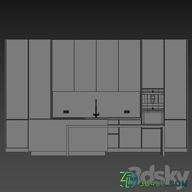 Kitchen in modern style 003 | modern kitchen