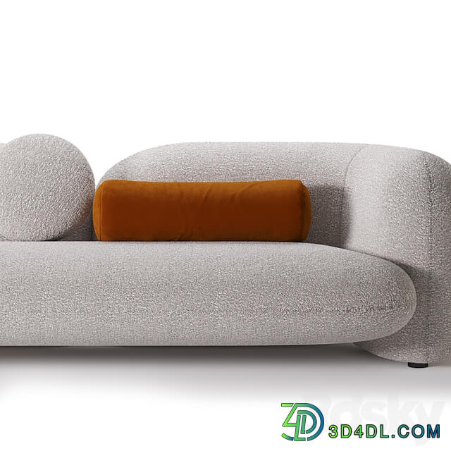 Contemporary Three Seater Sofa by Hessentia