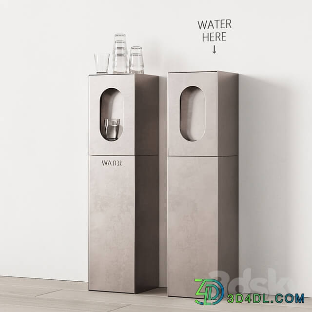 438 Purifier The Apas Monolith Water Cooler by Vova Alekseev