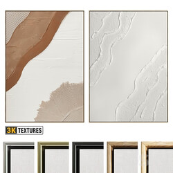 Plaster Two Photo Frame D 544 