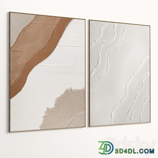 Plaster Two Photo Frame D 544