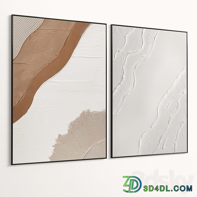 Plaster Two Photo Frame D 544