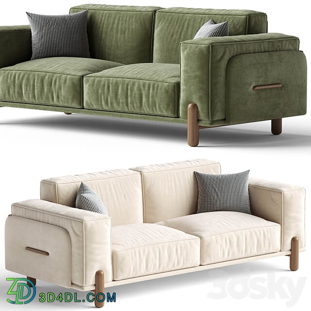 Upholstered Loveseat