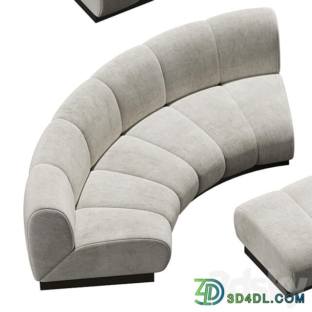 Collection of sofas Biscuit Sectional from Vladimir Kagan