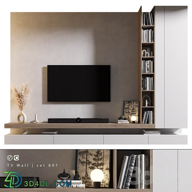 TV Wall | set 897