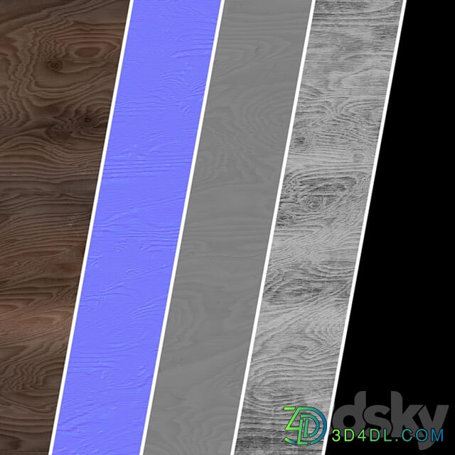 Wood Materials 28 Wooden Panel | Sbsar Seamless PBR 4k