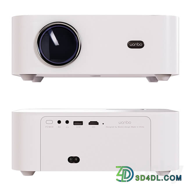 Xiaomi wanbo projector and projection screens