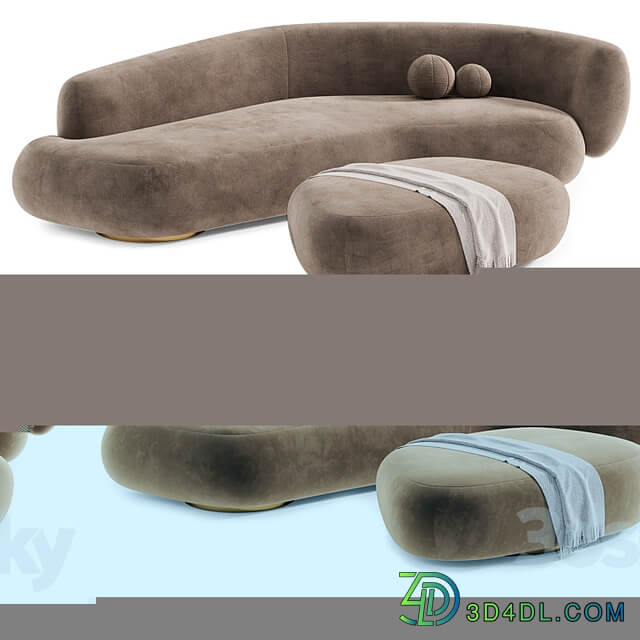 OKHA REPOSE Sofa Modern By Kookudesign