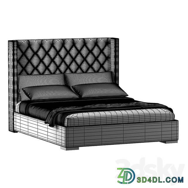 Bed Tiffany Bed 2 1400 