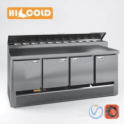 Table refrigerated pizzafied HiCold set GN 1111 GNE 1 GN 11 GN 111 