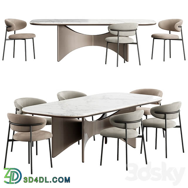 NEO Chair Turri Blues Table