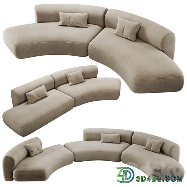 MDF ITALIA Cozy Curve Sofa