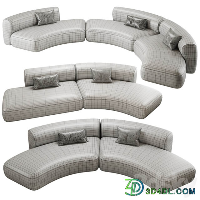 MDF ITALIA Cozy Curve Sofa