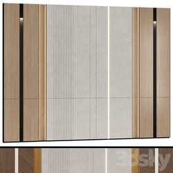 Wall panels in a modern minimalist style 4 