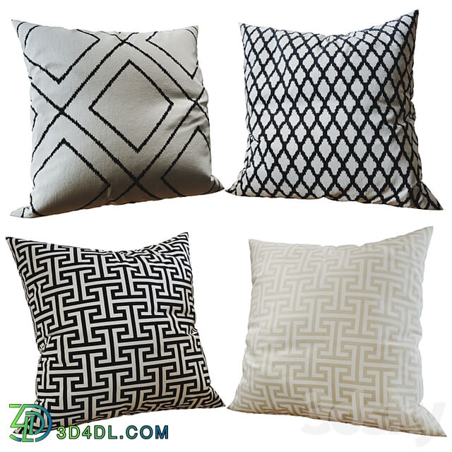 Decorative pillows set 223