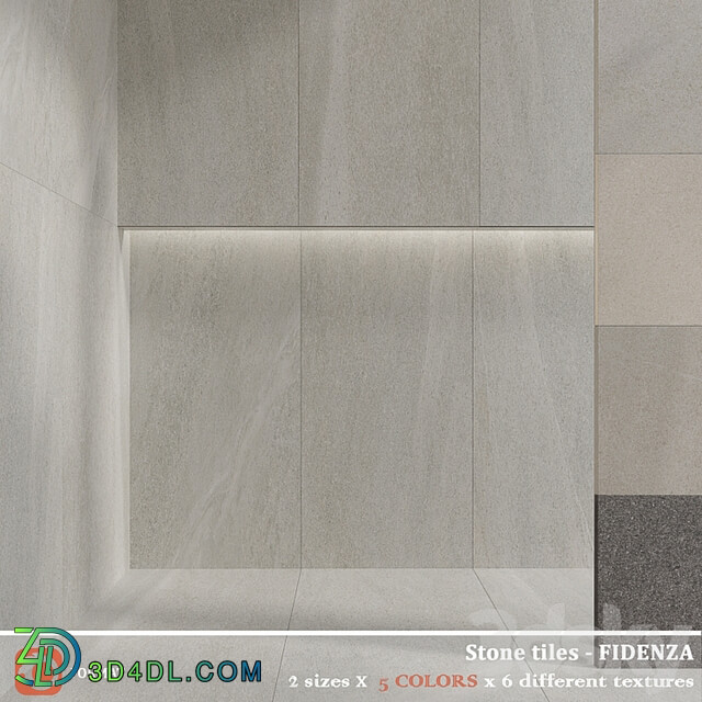 FIDENZA graphite gray silver tan sand