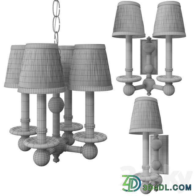 Visual Comfort Pendant light 3D Models