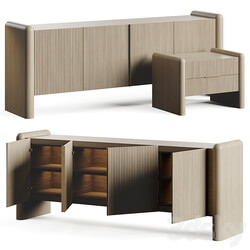 Carlyle Collective ELEMENTS 6.1 WOOD CREDENZA 