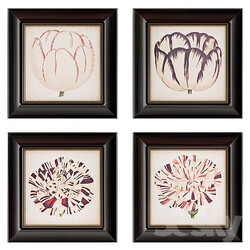 Pop Floral Framed Wall Art Collection 