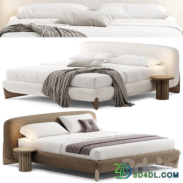 SOFTBAY Double Bed By Porada