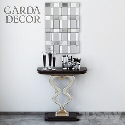 Garda Decor Console with decoration Console 3D Models 