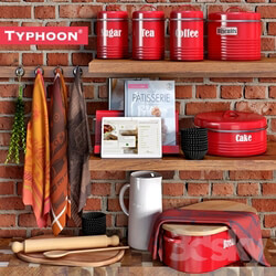 Typhoon Vintage Kitchen Red 