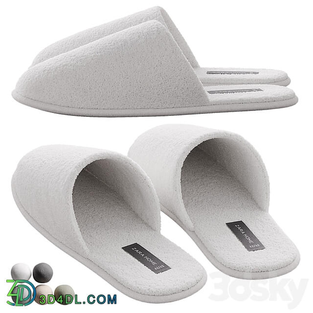 Terry slippers Zara Home