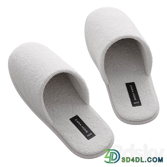 Terry slippers Zara Home