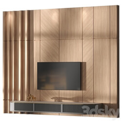 TV set wall 05 