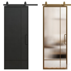 Interior door 214 sliding door 