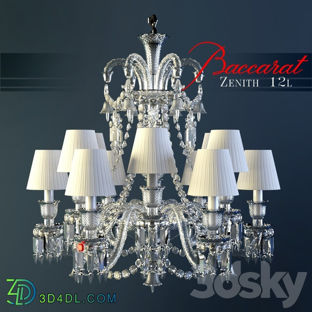 Baccarat Zenith Pendant light 3D Models