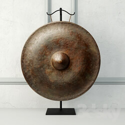 Other decorative objects 19th Century Laos Bronze Gong 