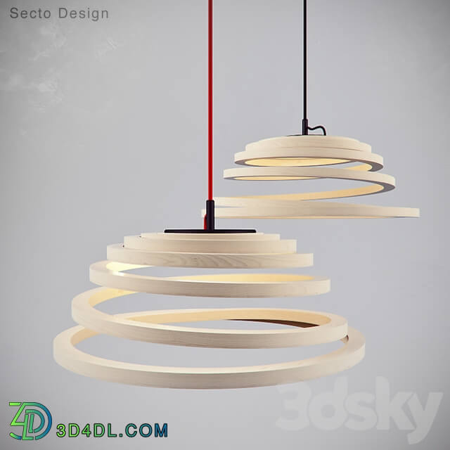 Secto Design Aspiro 8000 Pendant light 3D Models