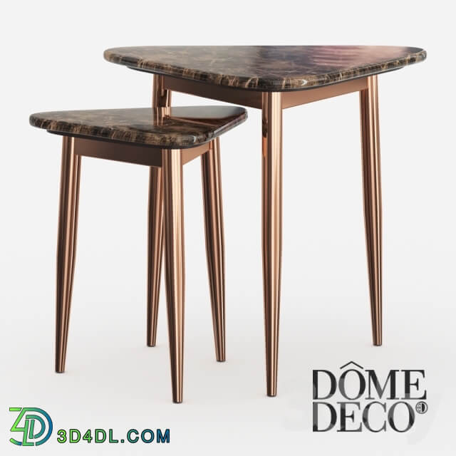 Dome Deco set of coffee tables