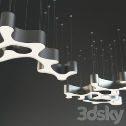 Lamp Vibia AMEBA Pendant light 3D Models 