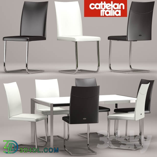 Table Chair Desk chair Pedro Janet Cattalan Italia