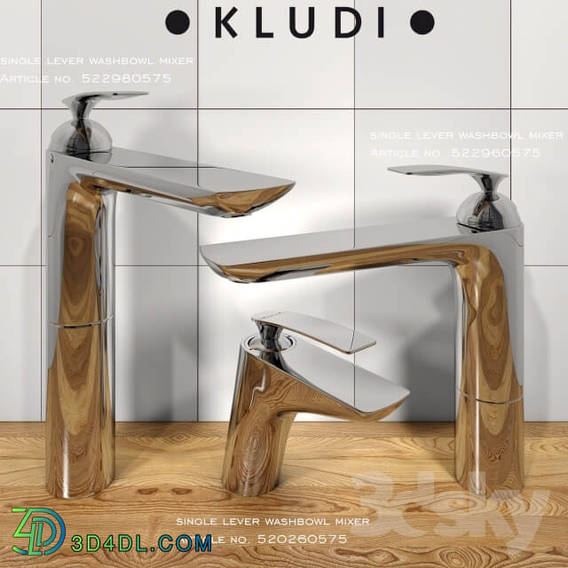 A collection of mixers series KLUDI Balance part 2