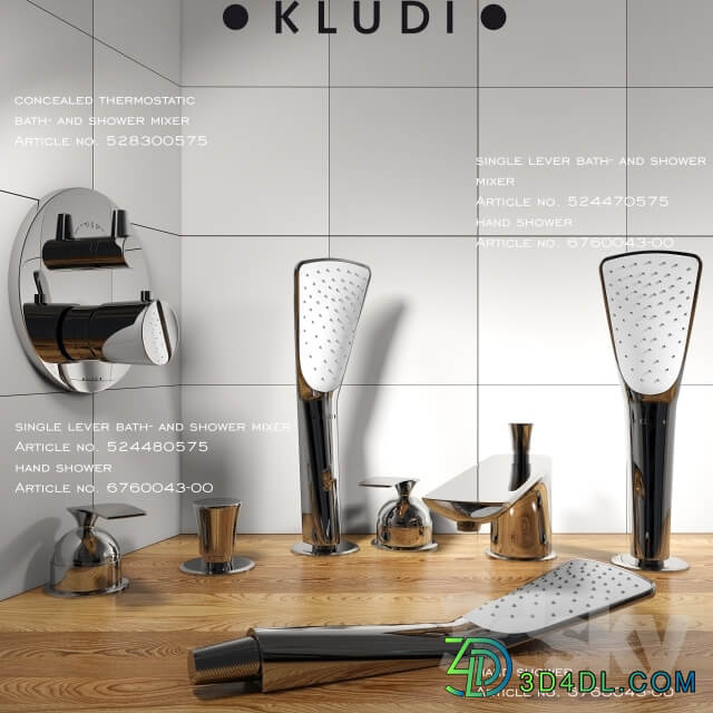 A collection of mixers series KLUDI Balance part 2