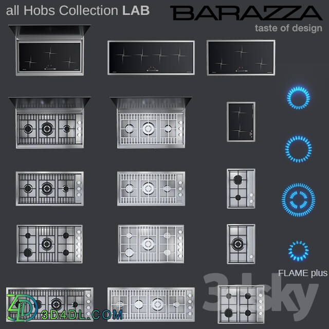 hob by Barazza full LAB Collection