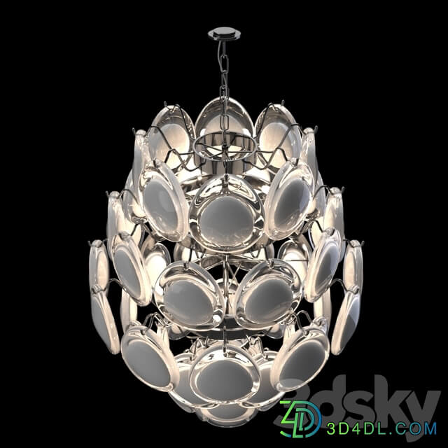 Suspension Caviar 1 Pendant light 3D Models