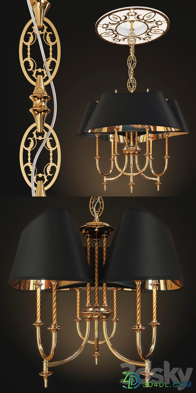 Agatha Ipe Cavalli Pendant light 3D Models