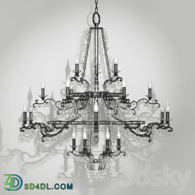 Chandelier Baga Morgana Pendant light 3D Models