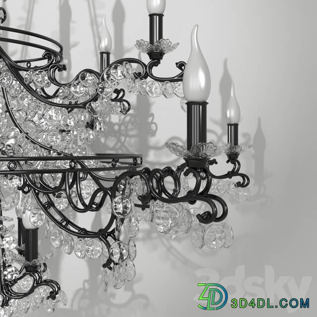 Chandelier Baga Morgana Pendant light 3D Models