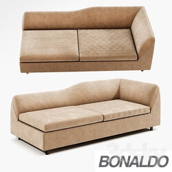 Bonaldo Sinua sofa Angolare 210 alto basso 