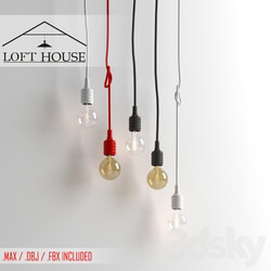 Hanging lamp LOFT HOUSE P 65 Pendant light 3D Models 