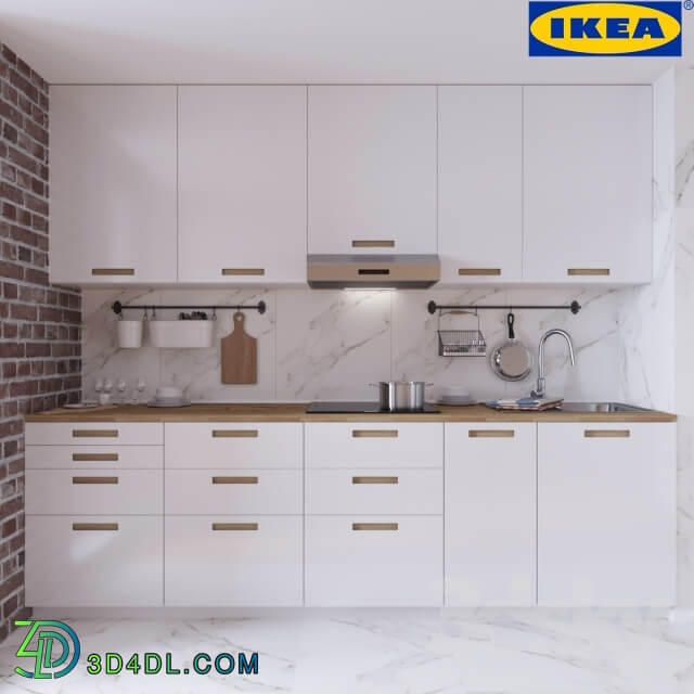 IKEA mÄRSTA Kitchen 3D Models