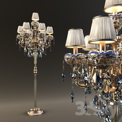 Floor lamp in a classic style 